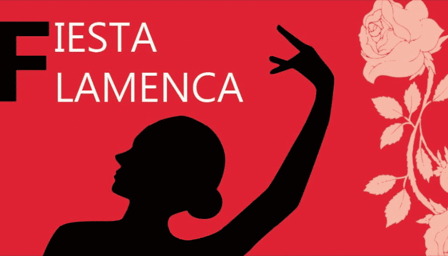 Affiche spectacle flamenco Copas y Compas