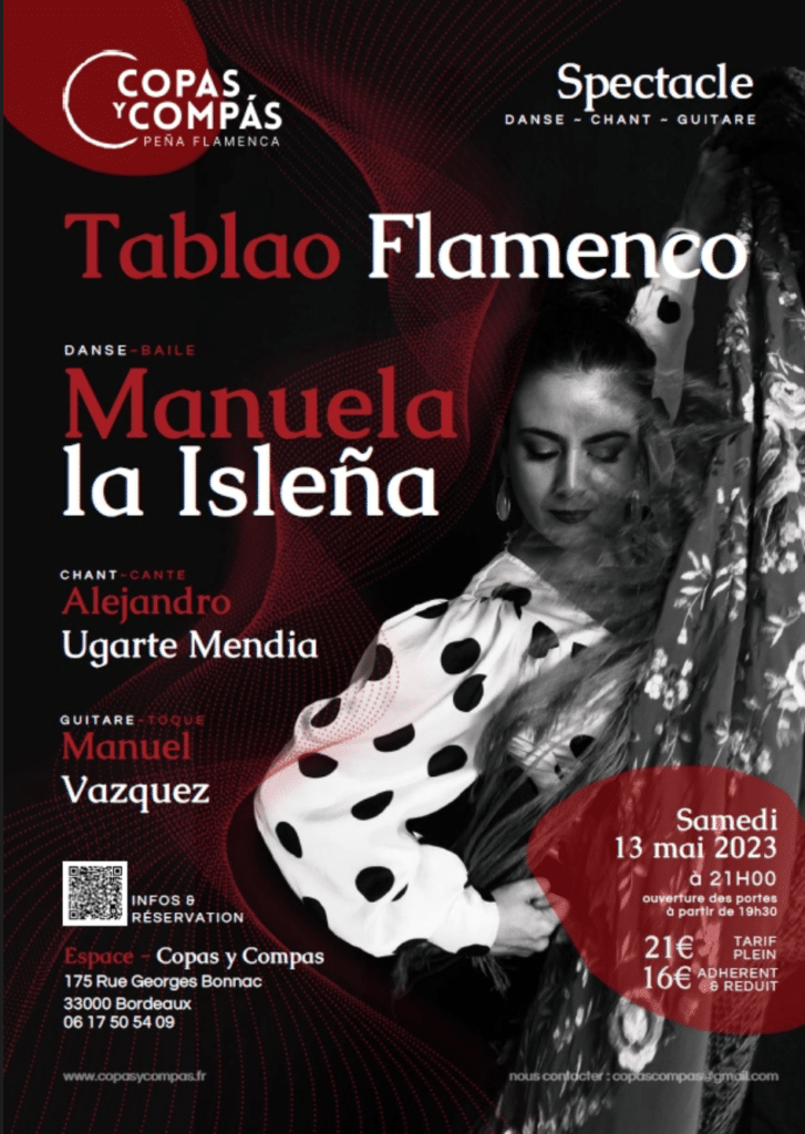 tablao flamenco bordeaux manon bort