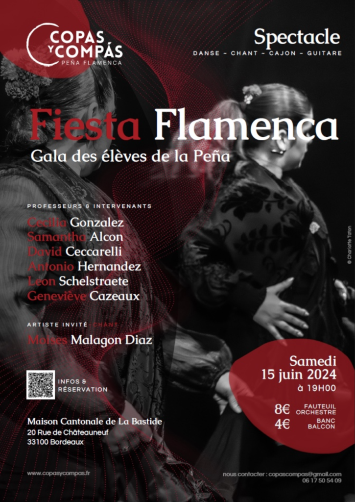 affiche gala flamenco 2024